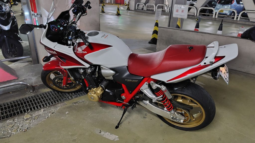 ホンダCB1300SBカギ作成車両