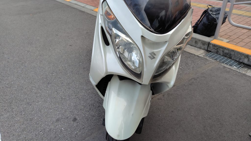 スズキ・スカイウェーブ250Sカギ作成車両