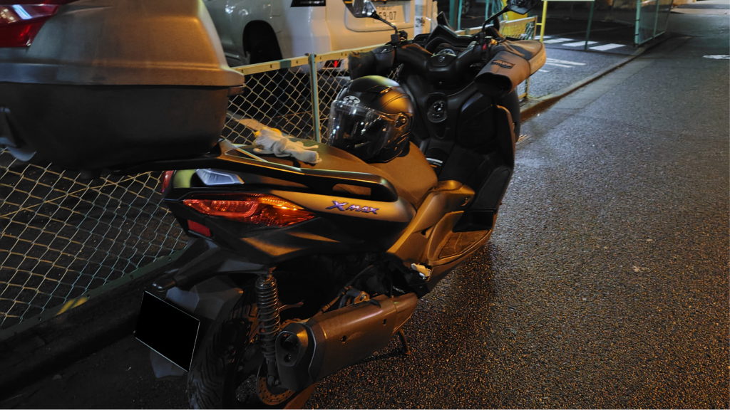 ヤマハXMAX250スマートキー作成車両